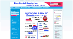 Desktop Screenshot of bluedentalsupply.com